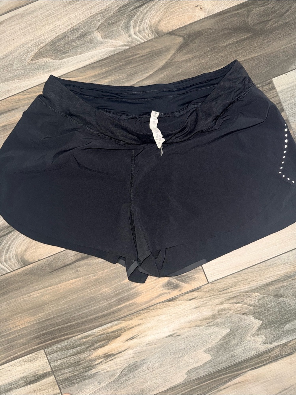 lululemon athletica Black Women's Athletic Running Shorts 2.5 inseam